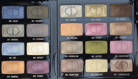 dior victoire eyeshadow swatches|Dior mono eye shadows.